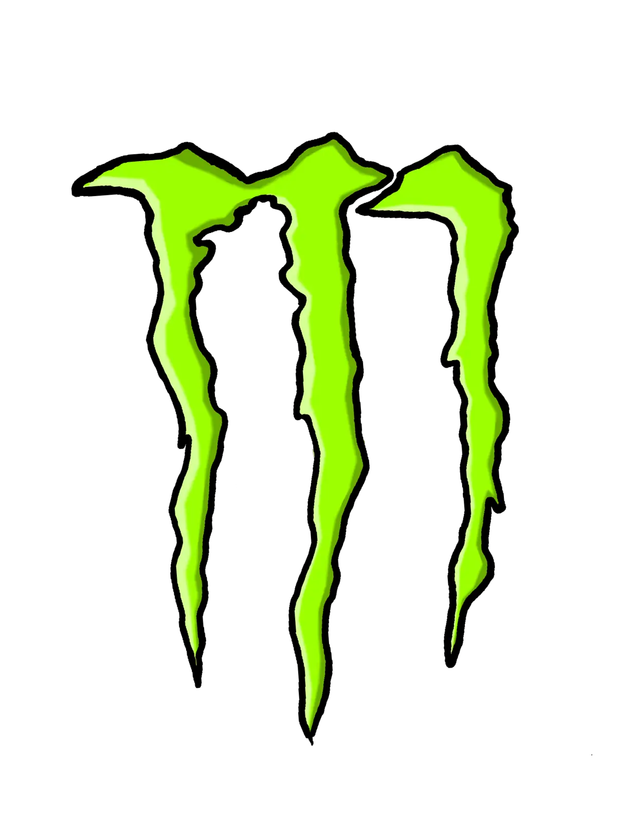  Monster Energy Drink Embroidery Design Transparent Monster Energy Logo Png Clear Png