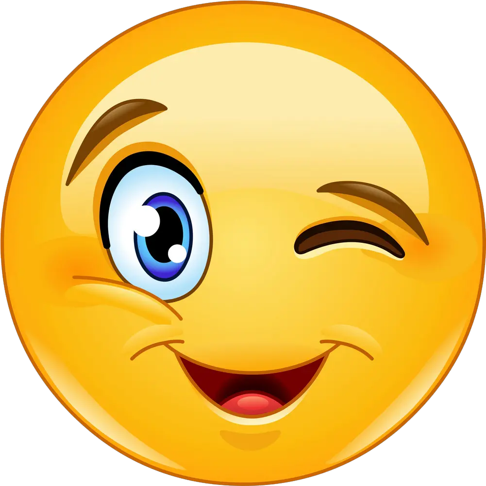  Wink Emoji Png Picture Wink Smiley Wink Png