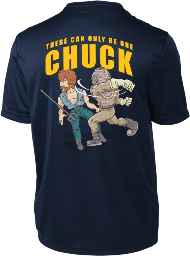  Mk V Diver Vs Chuck Norris Moisture Wicking Shirt Png Chuck Norris Png