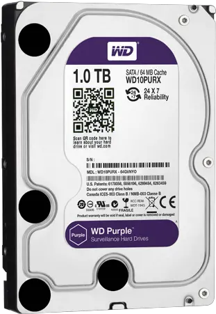  Hd1tb Hard Disk 2tb Purple Png Hard Drive Png