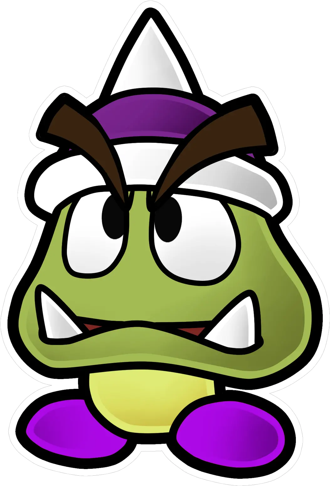  Paper Mario Goomba Super Paper Mario Goomba Png Goomba Png