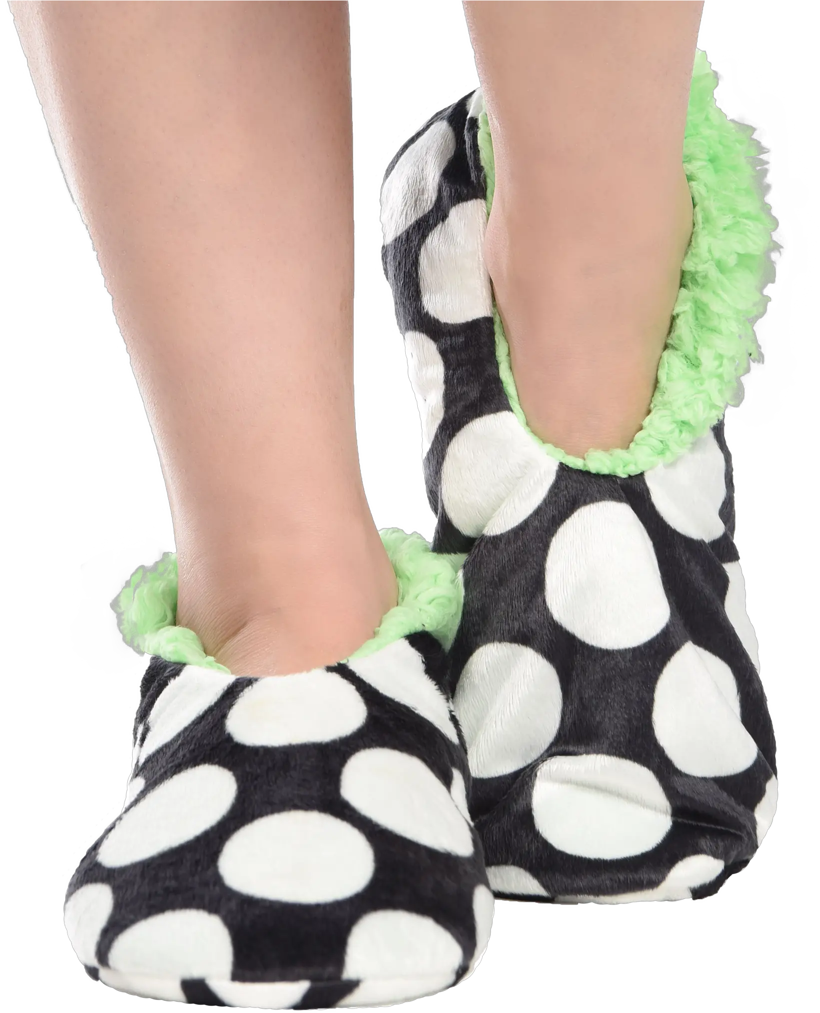  Polka Dot Fuzzy Feet Slipper Polka Dot Png Polka Dot Pattern Png