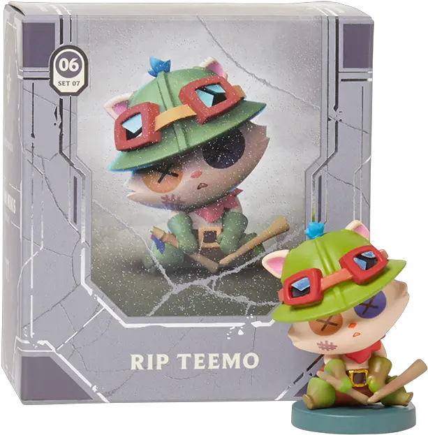  Yordle Team Mini Rip Teemo Riot Games Store Figurine Teemo Png Teemo Png