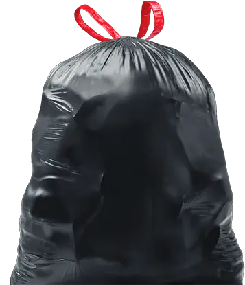  Black Bags Drawstring Glad Black Garbage Bags Png Trash Bag Png