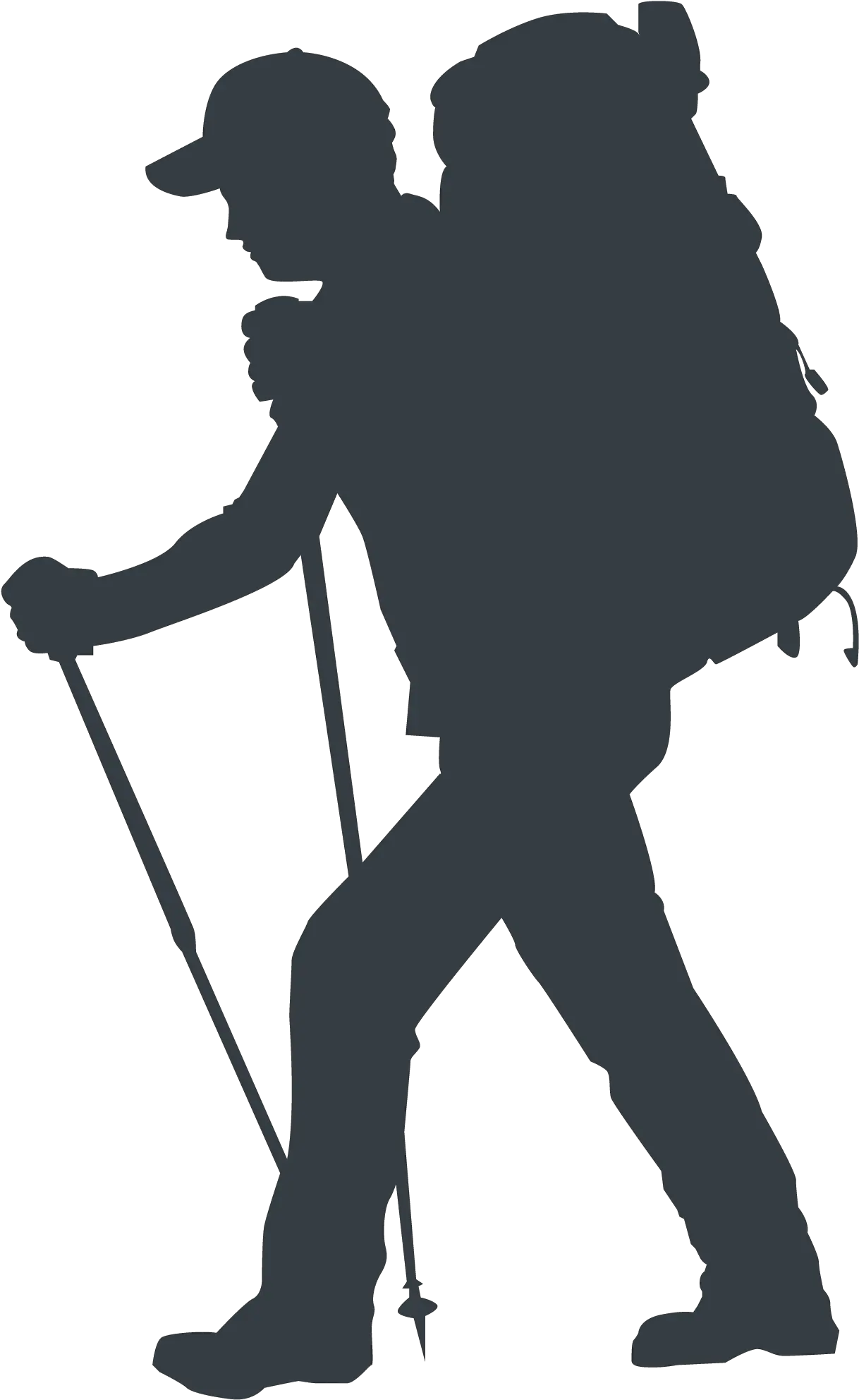  Hiking Active U0026 Safe Hiking People Png Silhouette Walking Silhouette Png