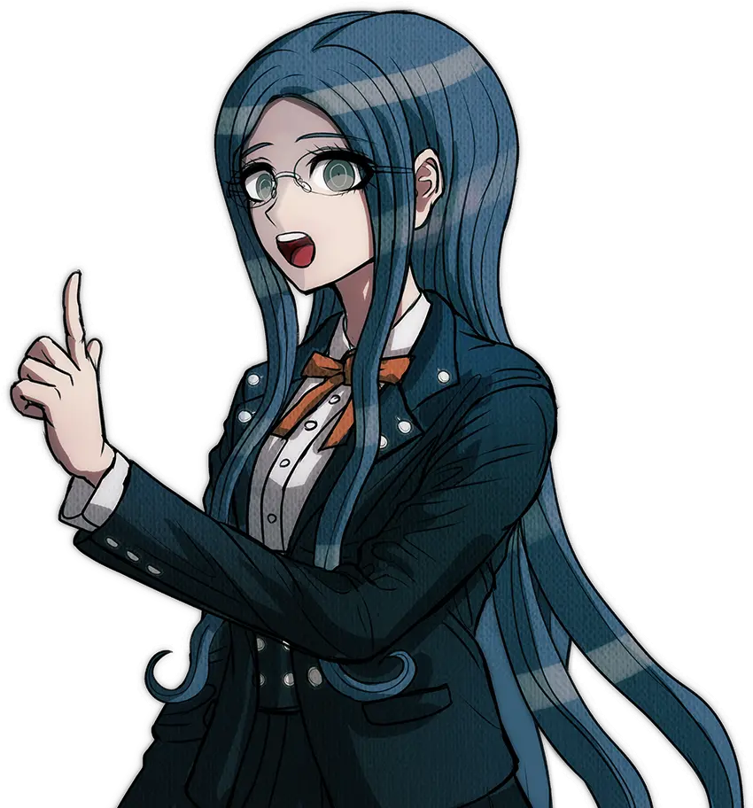  Monokuma And Tsumugi Reacts To Your Petty Ships Oumota Tsumugi Shirogane Sprites Png Monokuma Png