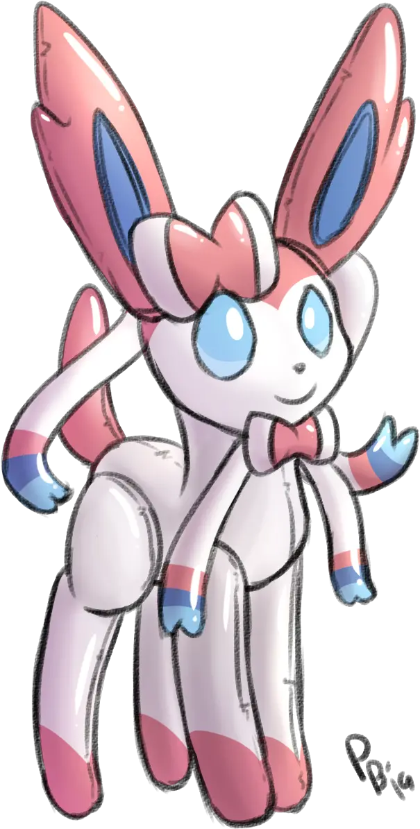  Sylveon Inflatable By Ponballoon Fur Affinity Dot Net Inflatable Sylveon Png Sylveon Png