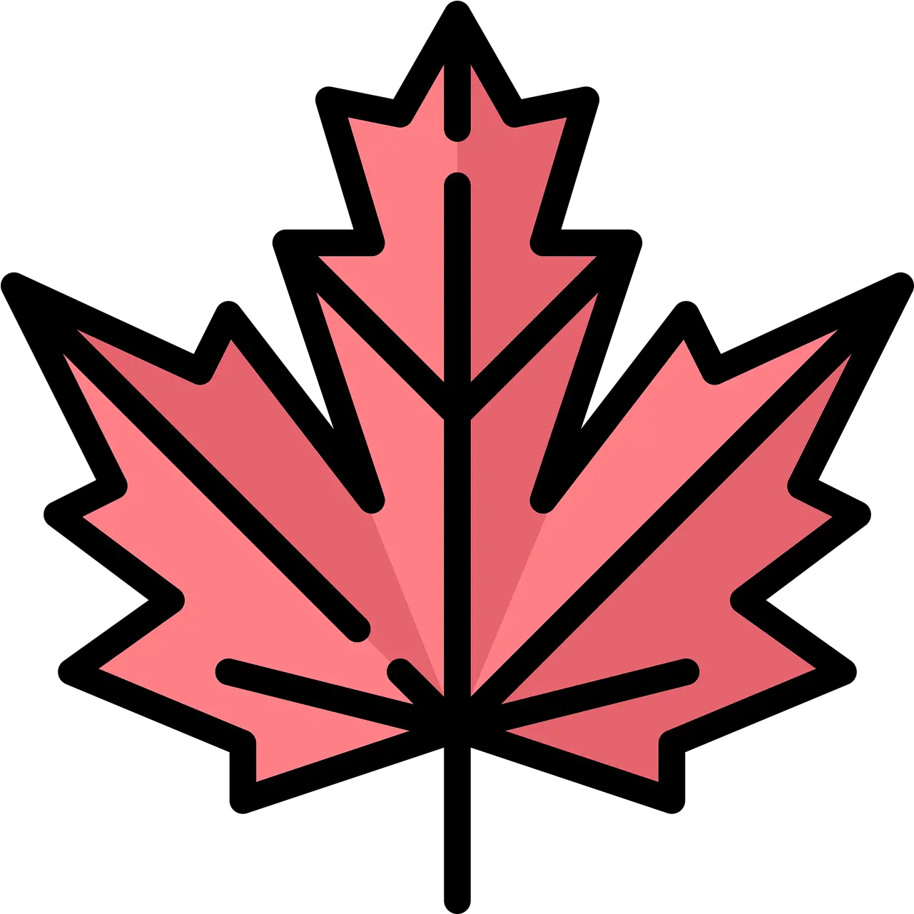  Leaf Canada Maple Free Vector Graphic On Pixabay Png Canadian Leaf Png