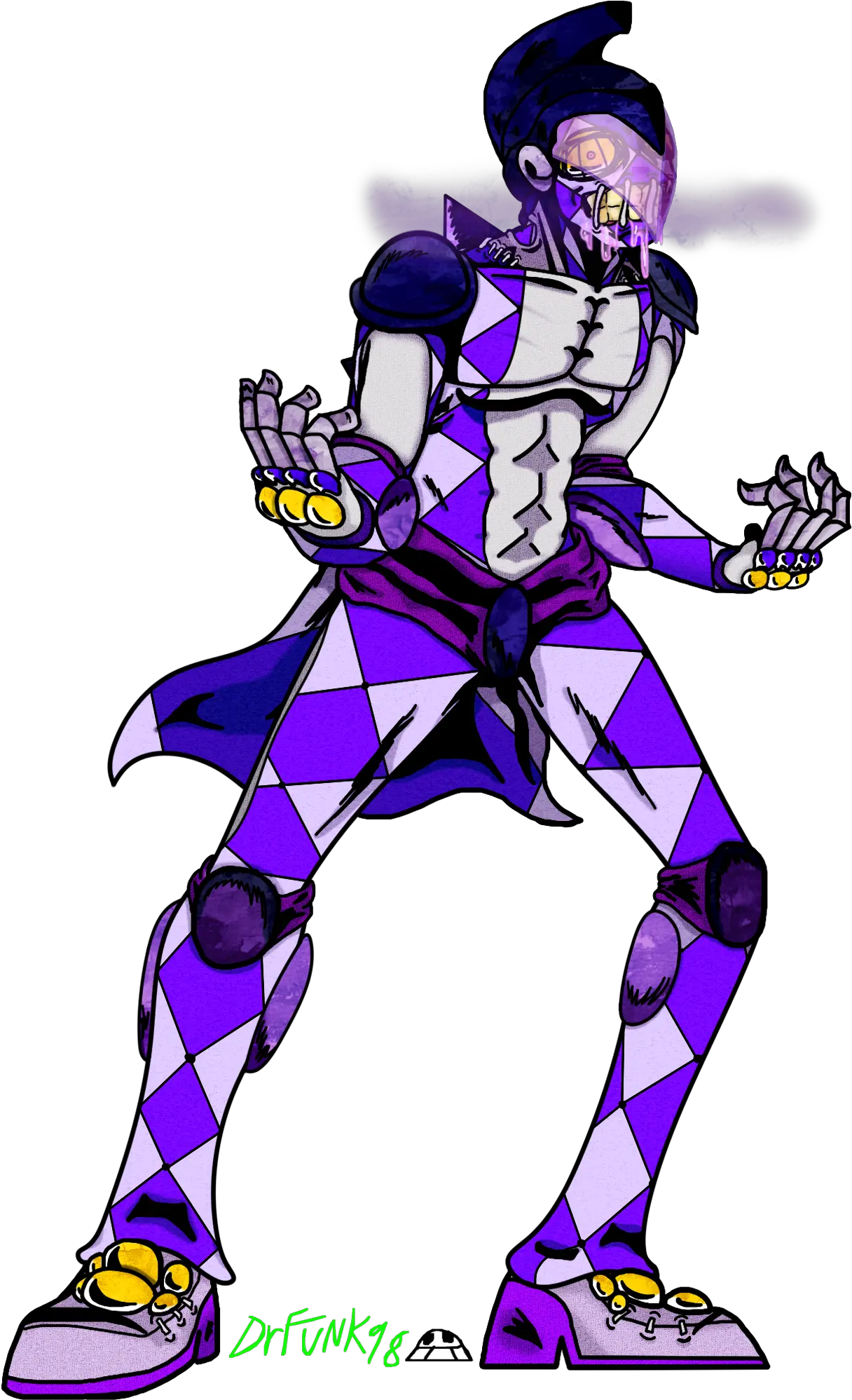  Purple Haze Jjba Purple Haze Requiem Png Haze Png