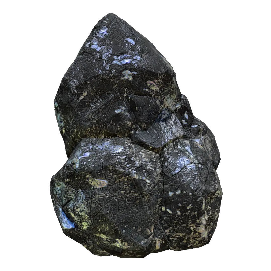  Download Silver Ore Silver Ore Transparent Background Png Boulder Png