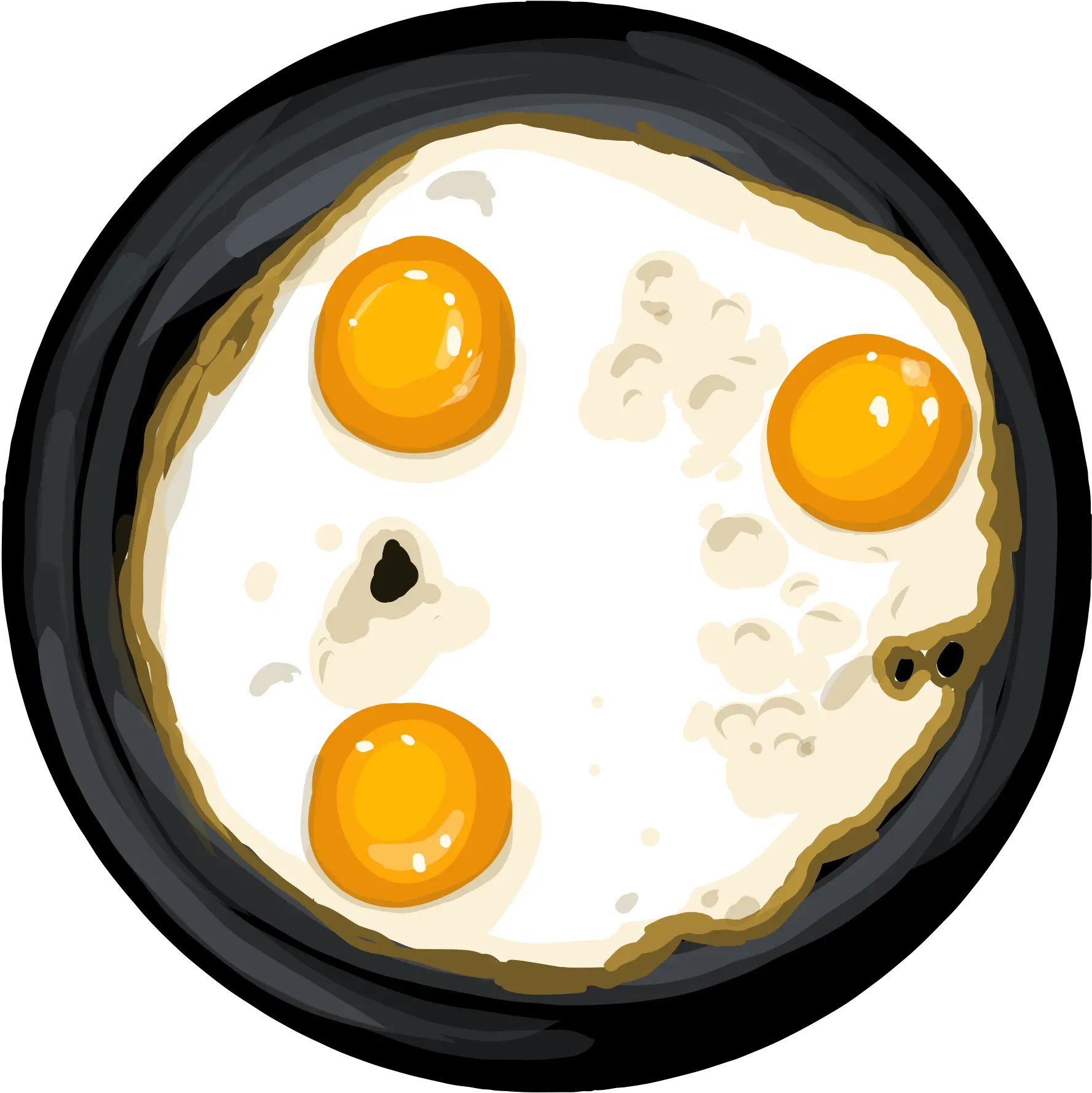  Eggs Hicksdesign Huevos Estrellados Png Bacon And Eggs Icon