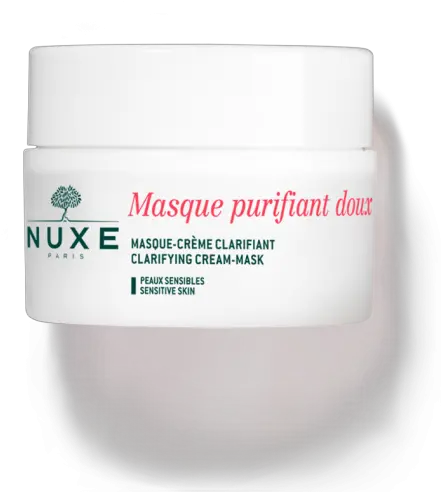  Clarifying Cream Mask Rose Petals Facial Cleanser Nuxe Cream Png Rose Petal Png