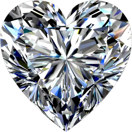  2 Black Diamond Vs White Diamond Png Diamond Heart Png