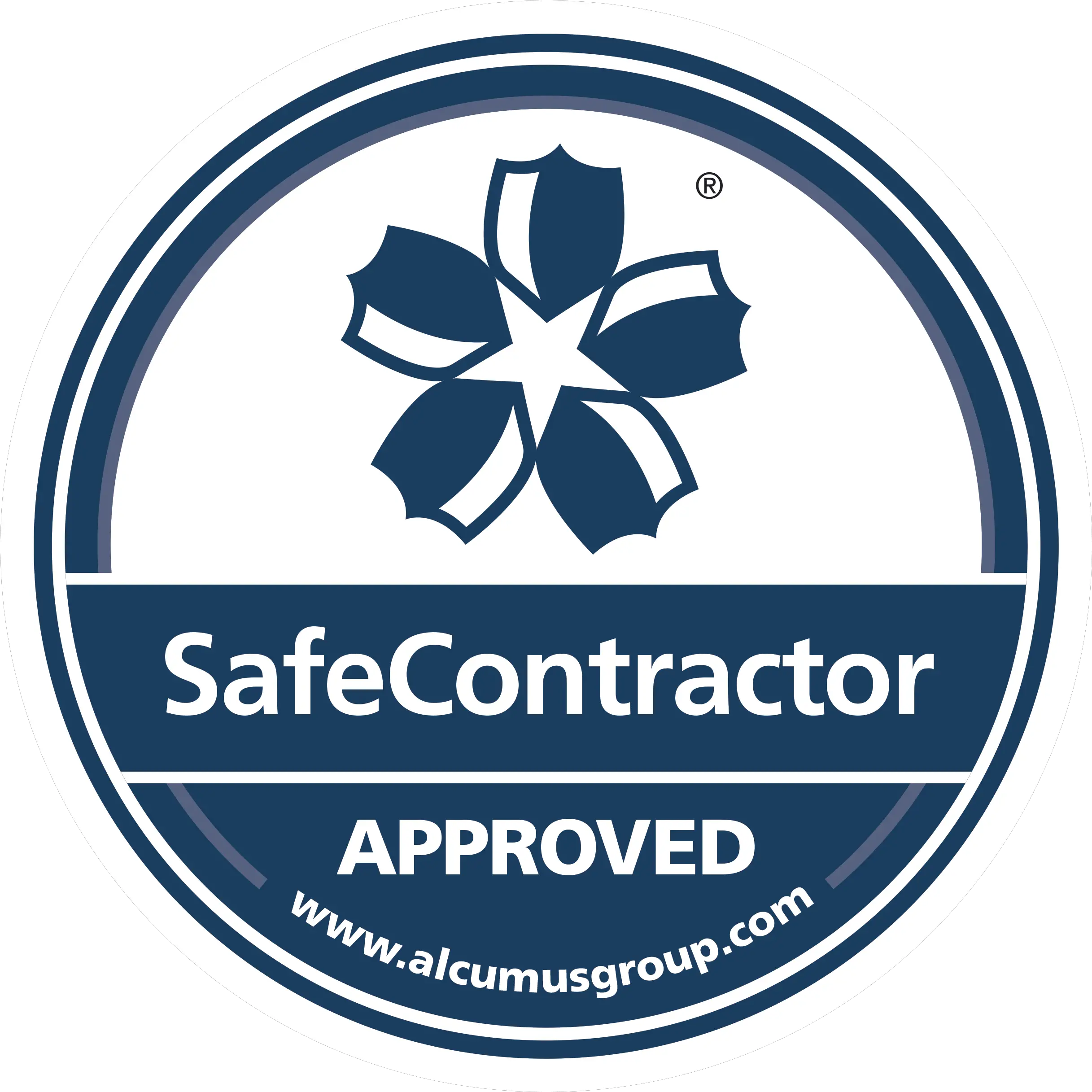  Burn Hole Png Alcumus Safe Contractor Logo Burn Hole Png