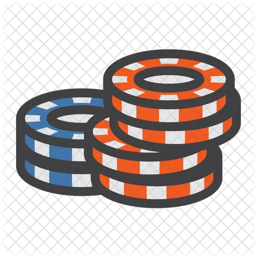  Stack Of Poker Chips Icon Colored Poker Chips Icon Png Poker Chip Png