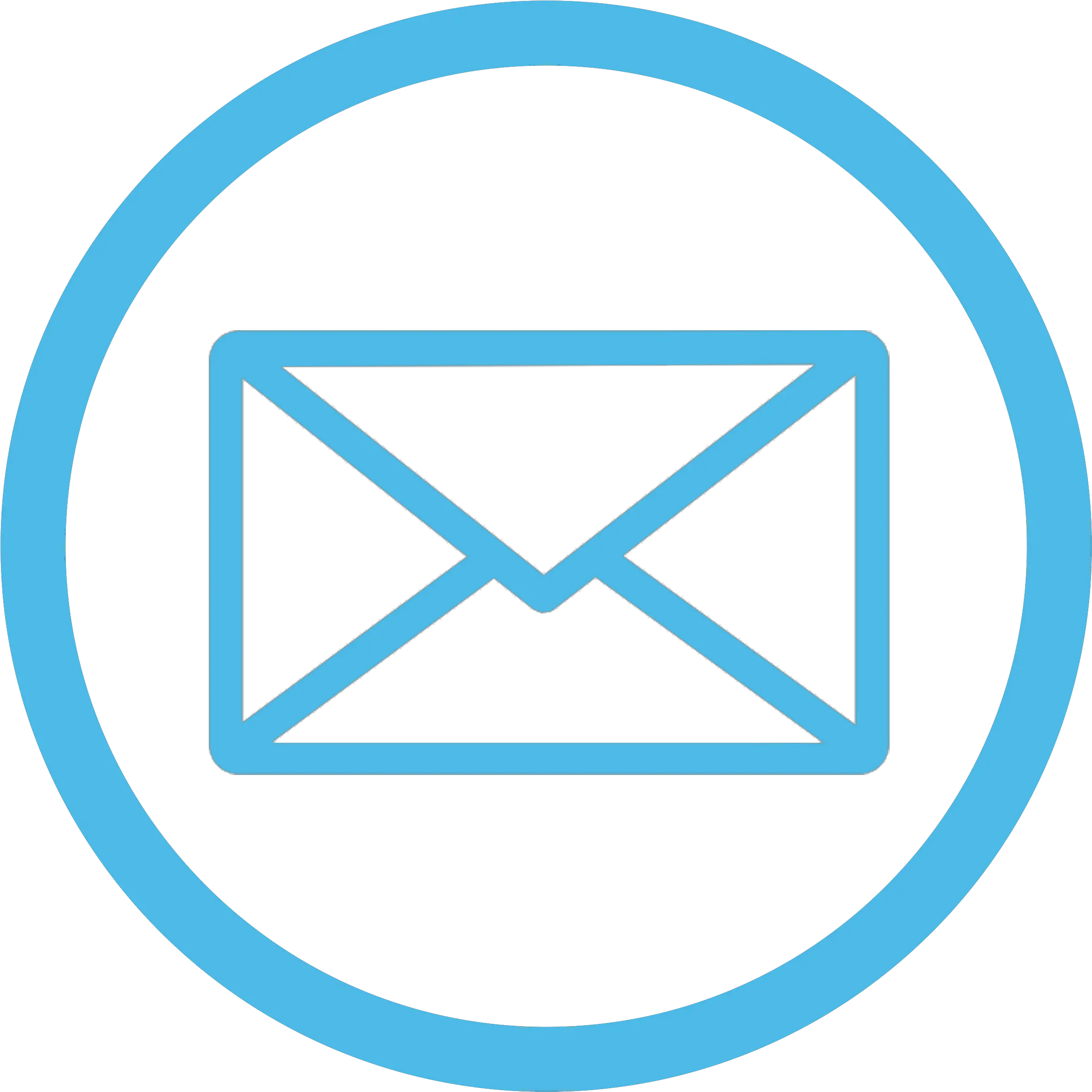  Round Mail Icon Png Transparent Email Logo Png Round Edm Icon