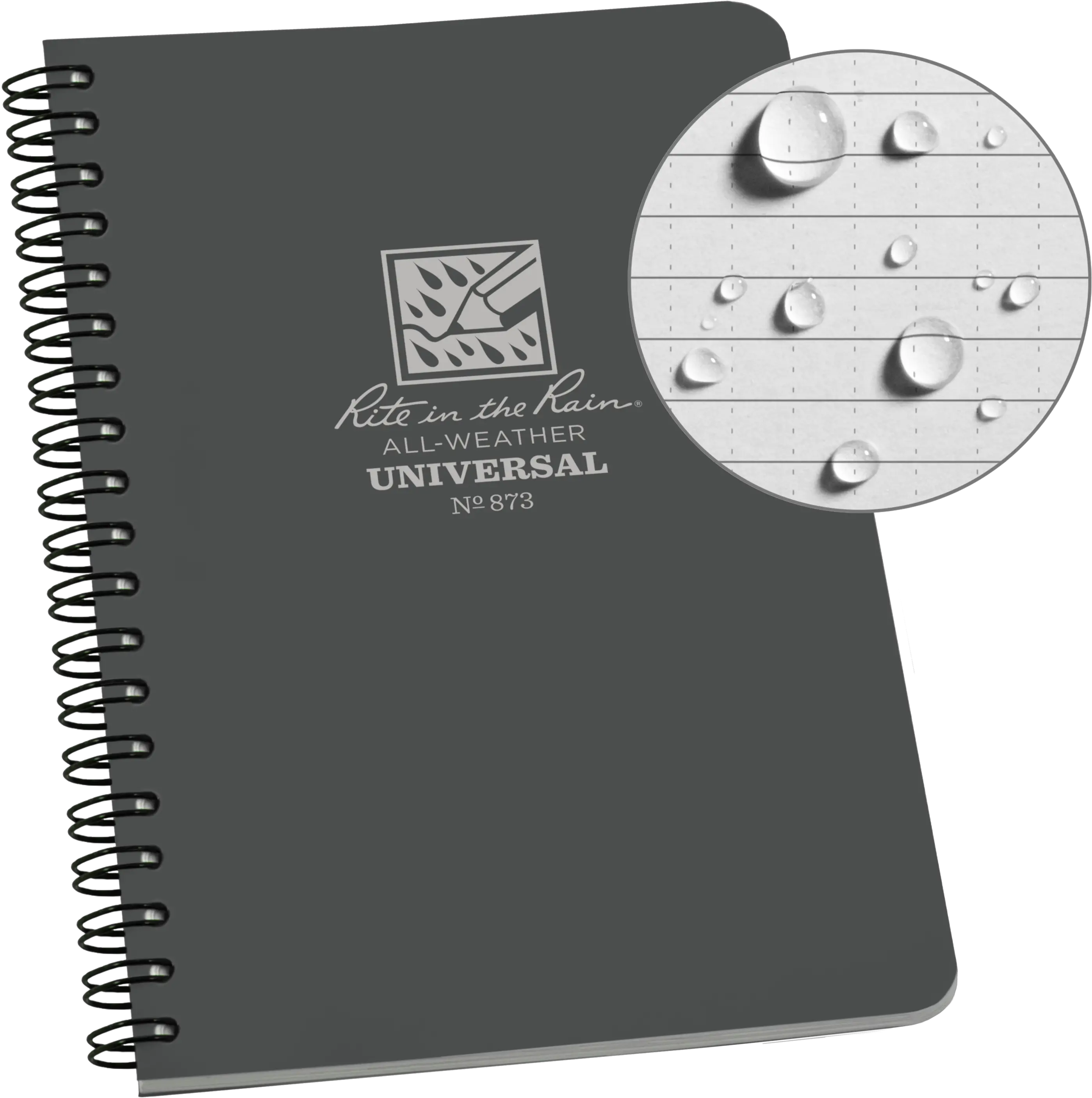  Rain Weatherproof Side Spiral Notebook Notebook Png Spiral Notebook Png