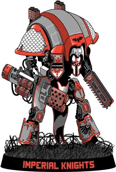  40k New Imperial Knight Ho Bell Of Lost Souls Imperial Knight Png Knight Transparent