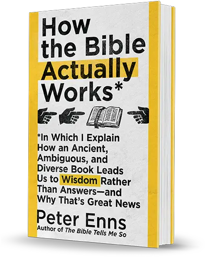  How The Bible Actually Works By Peter Enns Pete Enns General Supply Png Bible Transparent