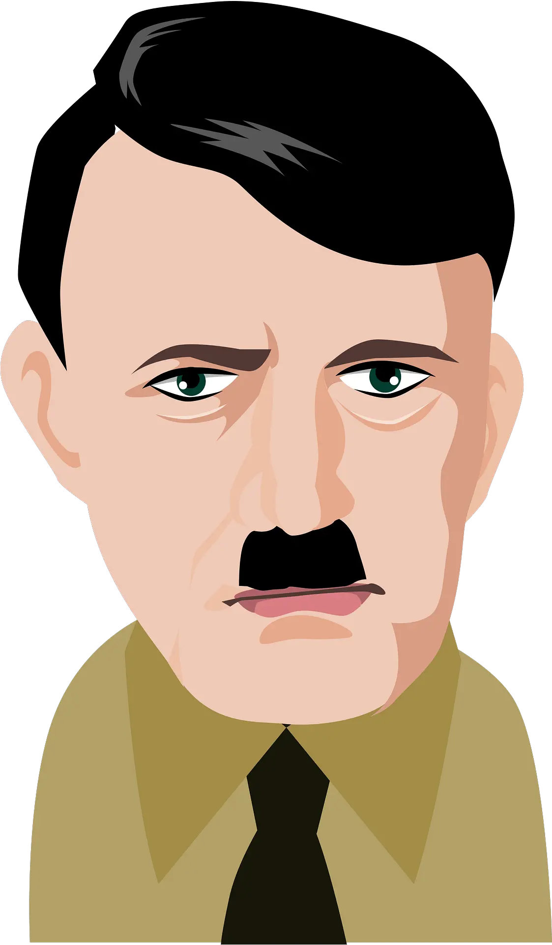  Adolf Hitler Clipart Hitler Vector Png Hitler Mustache Png