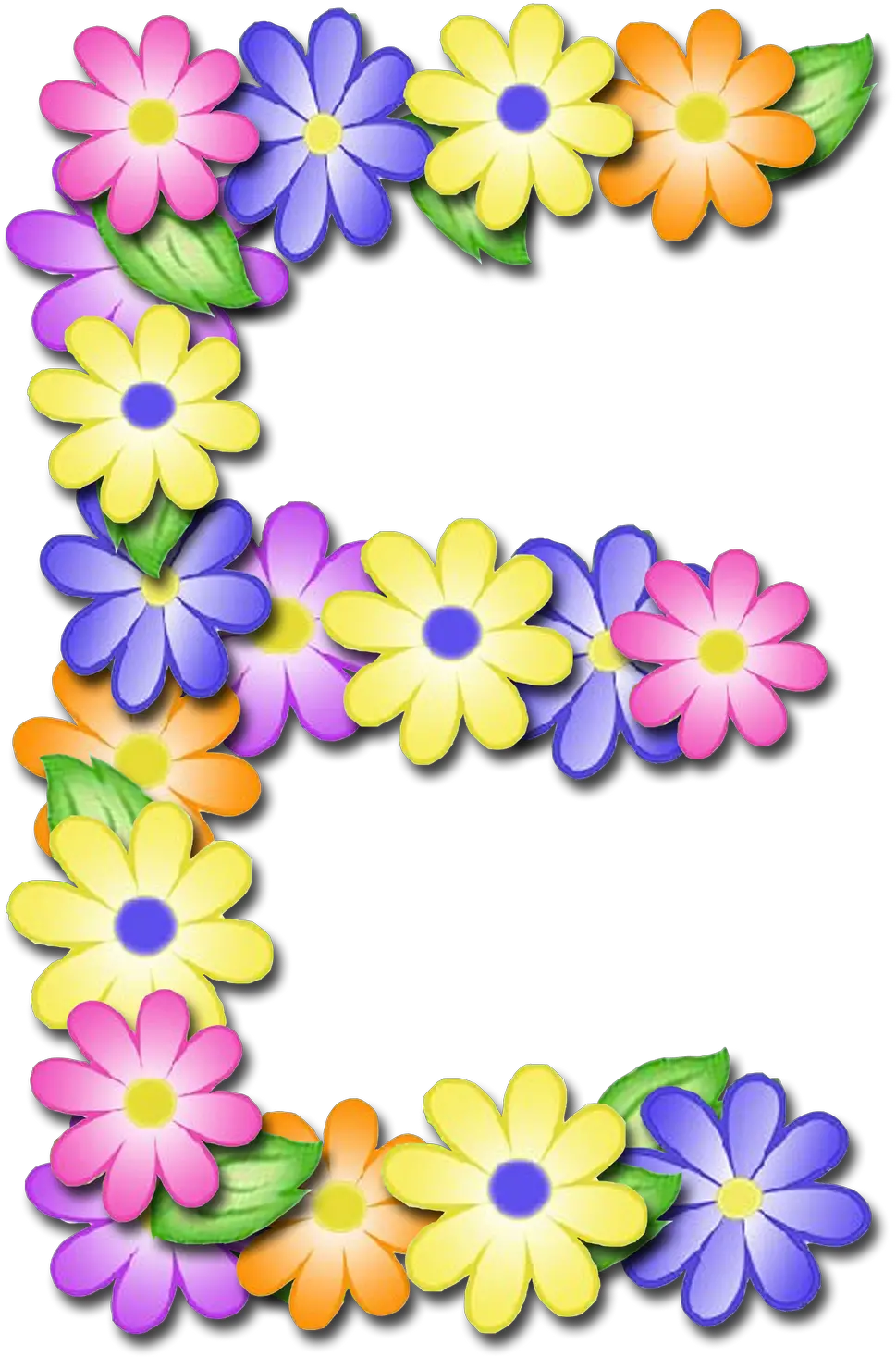  Lettere Dellu0027alfabeto Monogramma Font Con Floral Clipart Flower Letter E Png Dell Png
