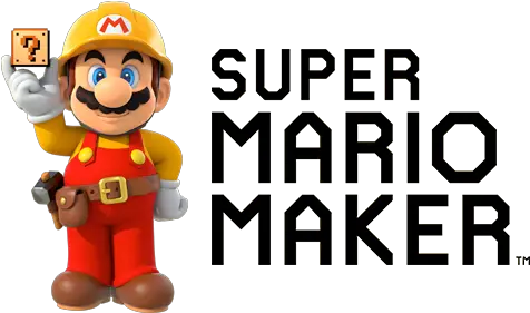  Super Mario Maker Logo Super Mario Maker Transparent Png Super Mario Logos