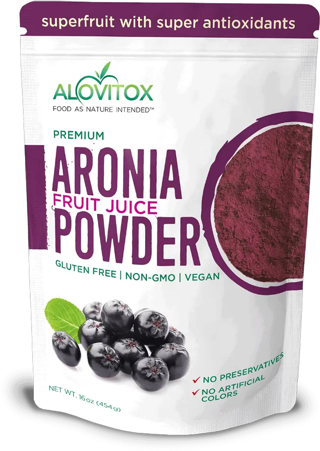  Aronia Berry Juice Powder Alovitox Berry Juice Powder Superfood Png Berry Png