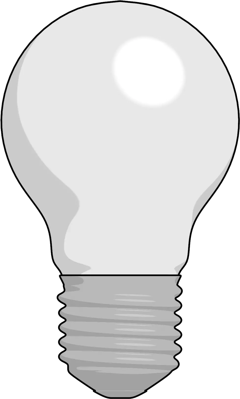  Incandescent Glass Light Bulb Png Picture U2013 Clipartlycom Clip Art Caillou Png