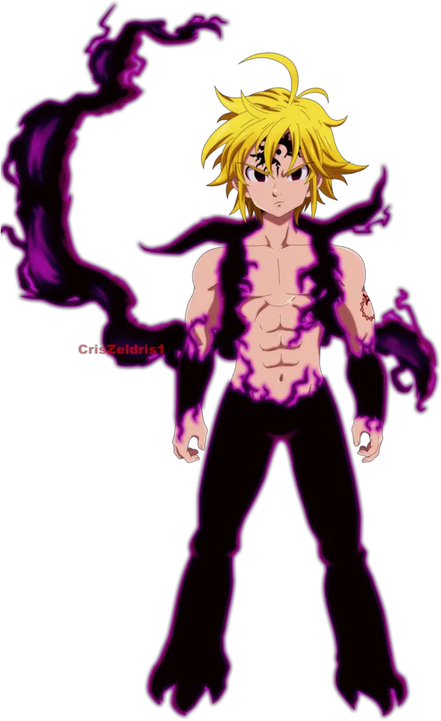  Meliodas Seven Deadly Sins Meliodas Assault Mode Png Camp Half Blood Logo