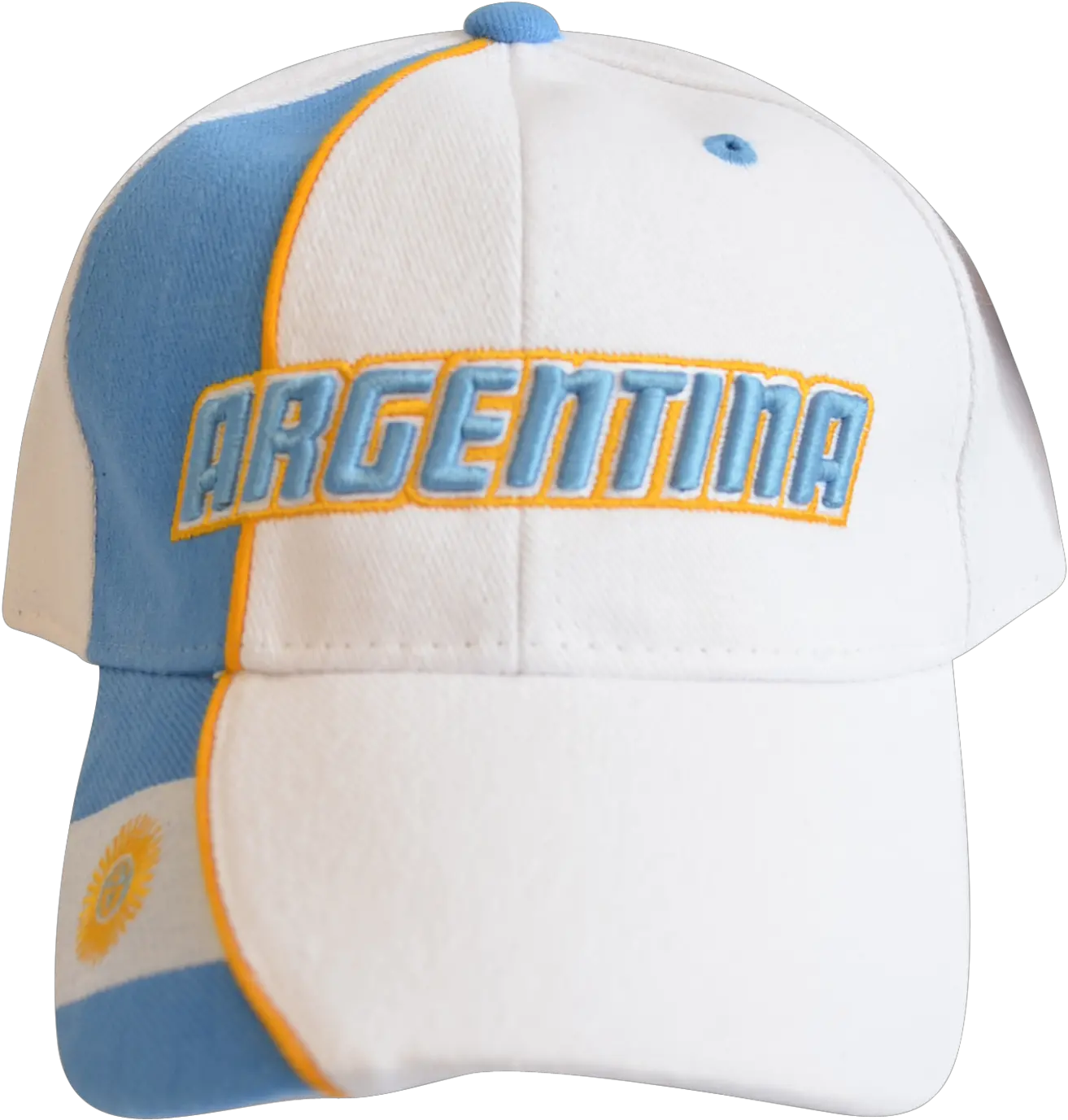  Argentina Cap White Blue Flag Baseball Cap Png Argentina Flag Png