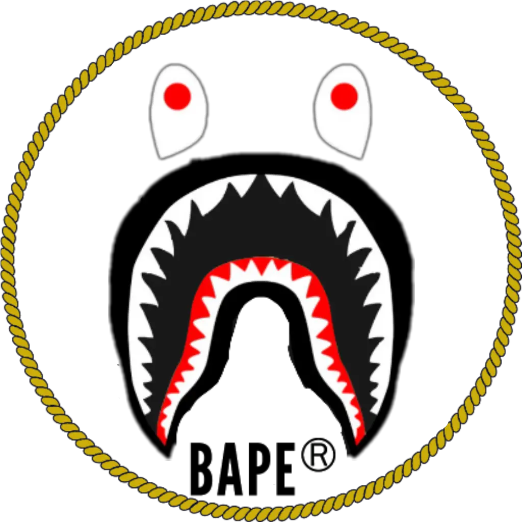  Bape Shark Logo Png Transparent Bape Shark Logo Bape Shark Png