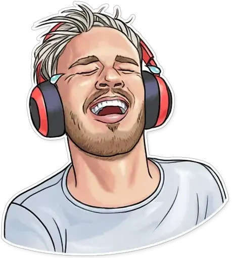  Pewdiepie Whatsapp Stickers Stickers Cloud Pewdiepie Sticker Telegram Png Pewdiepie Transparent