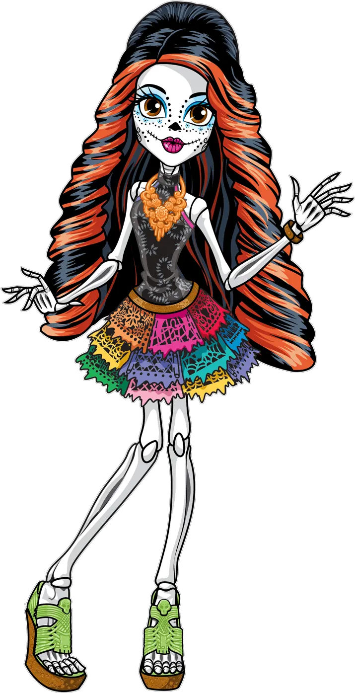  Skelita Calaveras Monster High Wiki Fandom Png Calavera