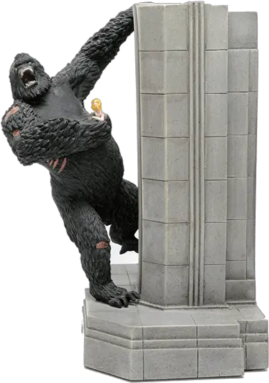  King Kong Statues Bobbleheads And Sculpts King Kong On Building Transparent Png King Kong Transparent