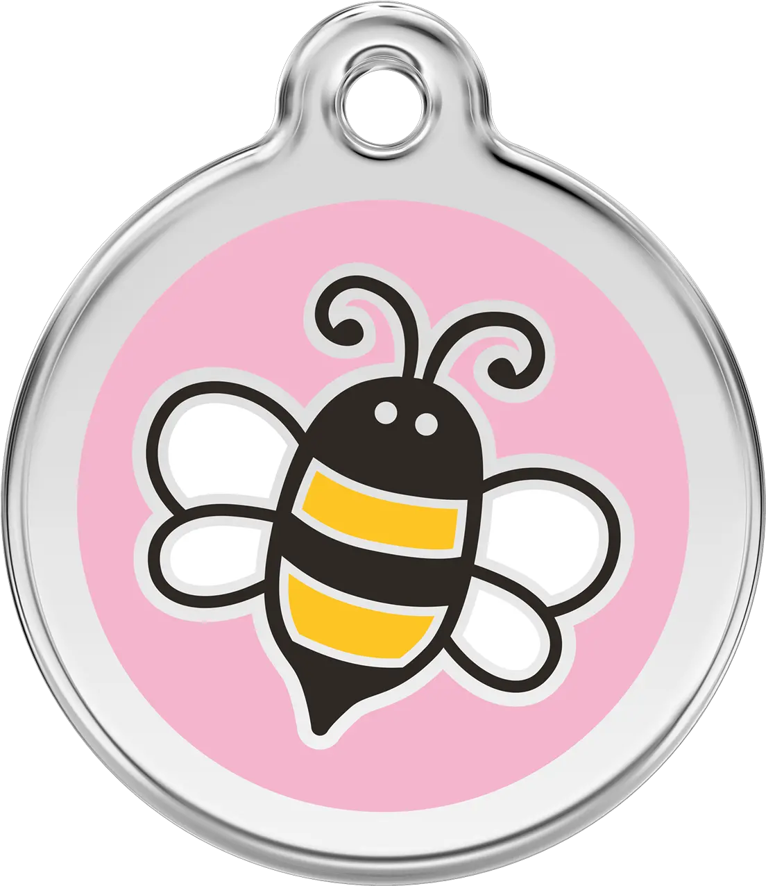  Bumble Bee Pet Tag U2013 Inner Wolf Red Dingo Bee Tag Png Bumble Bee Png