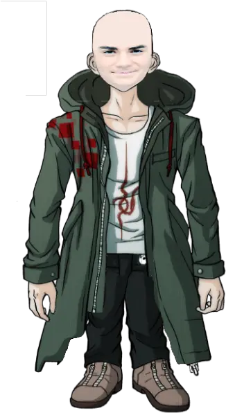  Bald Komaeda But I Made His Face Ben Bald Nagito Transparent Png Ben Shapiro Png