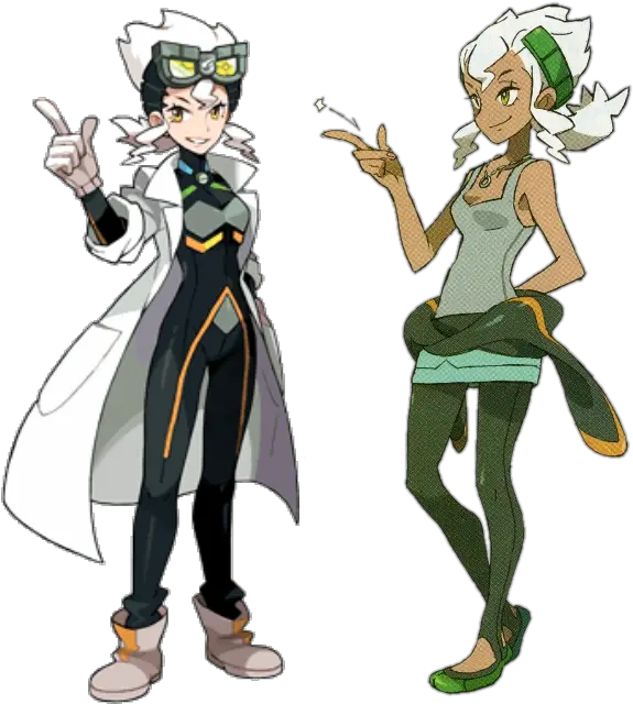  Professor Burnet Pokemon Sun And Moon Pokemon Professor Burnet Png Pokemon Black 2 Logo