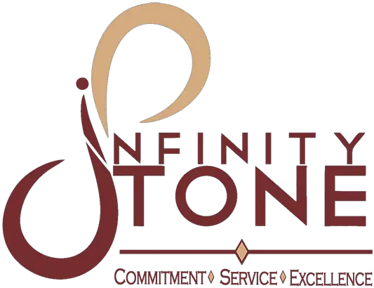  Home Dfw Dallas Tx Infinity Stone Inc Vertical Png Stone Logo