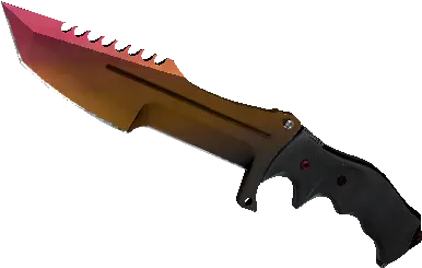  Huntsman Knife Fade Csgo Steam Skin Huntsman Knife Crimson Web Png Csgo Transparent