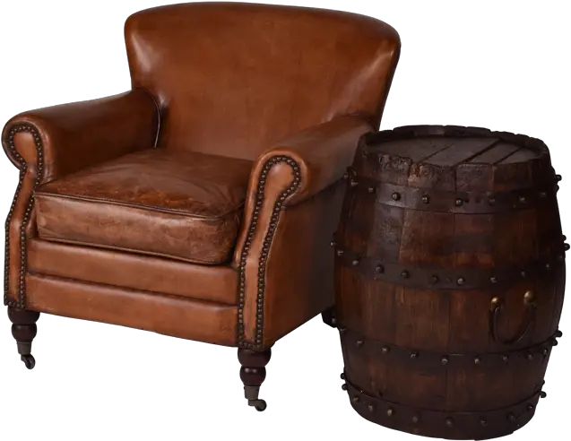  Wine Barrel Png Recliner Png Download Club Chair Solid Barrel Png