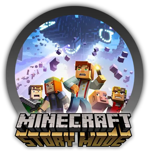  Complete Adventure Microsoft Xbox One Minecraft Story Mode Icon Png Minecraft Story Mode Logo