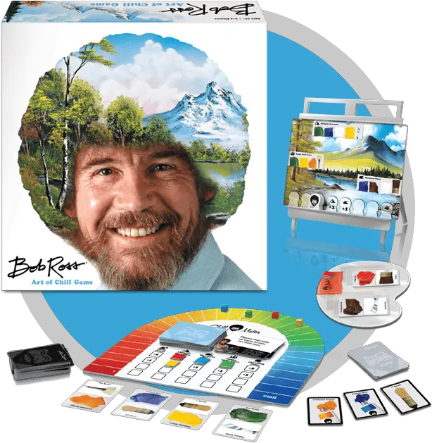  Home Big G Creative Bob Ross Board Game Png Bob Ross Transparent Background