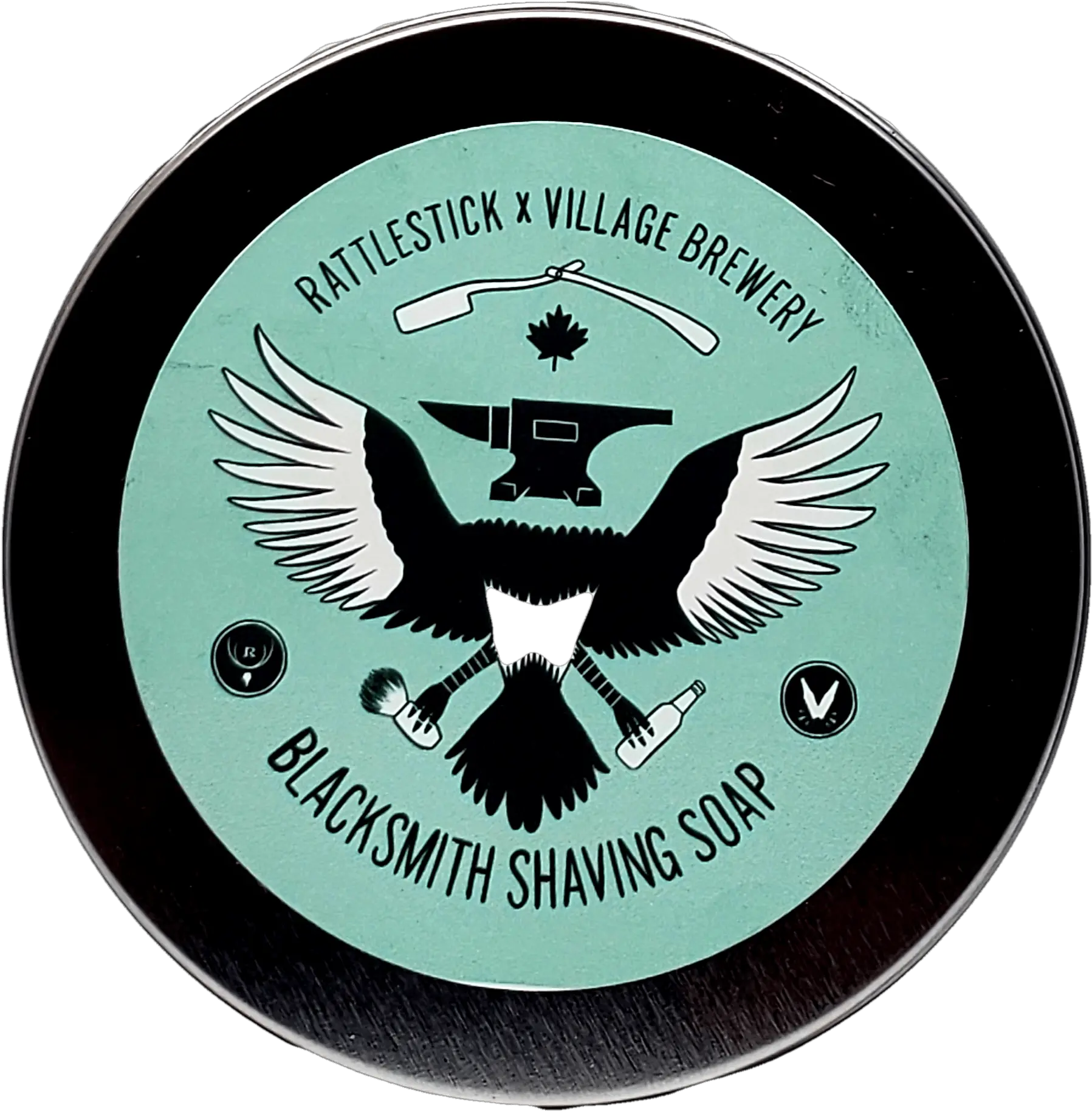  4oz Shaving Soap Raw Rattlestick X Blacksmith Popof My Toyz Ep Png Blacksmith Logo