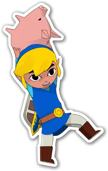  Toon Link Toon Link Sticker Png Toon Link Png