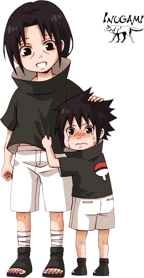  Render Sasuke Itachi Uchiwa Uchiha Itachi And Sasuke Kid Png Itachi Png