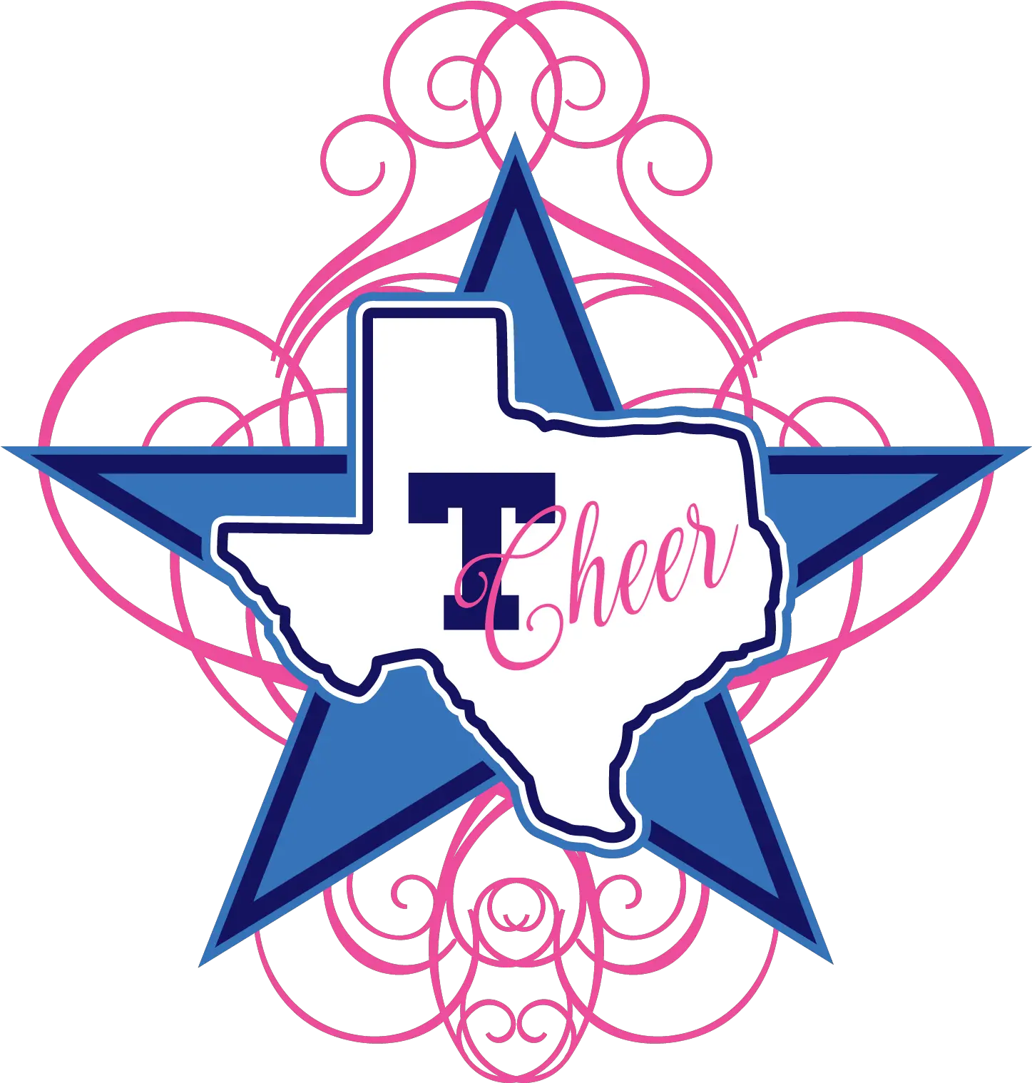  Download Rockwall Texans Cheerleading Logo Pink Min Rockwall Texans Cheer Png Texans Logo Png