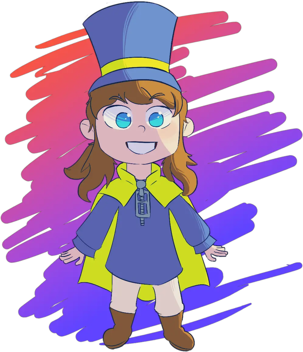  I Drew Hat Kid Clipart Art A Hat In Time Kid Png Hat Kid Png