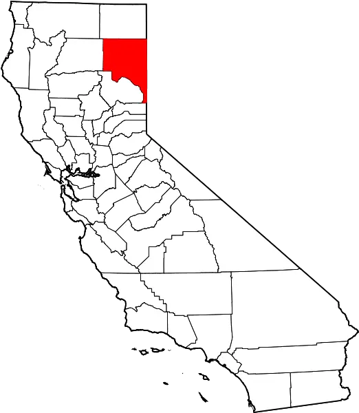  Lassen County Fresno On California Map Png California Map Png