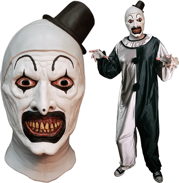  Terrifieru0027 Slasher Art The Clown Is Now Officially A Art The Clown Costume Png Halloween Costume Png