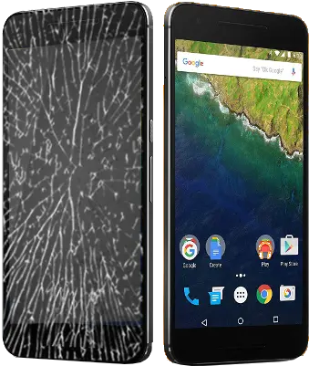  Huawei Cracked Screen Repairs Mobile Device Repairs Nexus 6p Png Screen Crack Transparent